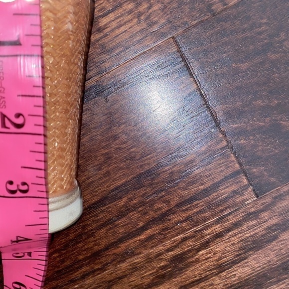 Bella Vita Italy yellow  suede Leather wedge Sz 10 - Picture 9 of 9